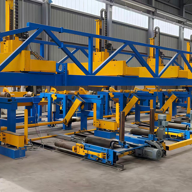 Stacking and Strapping Machine